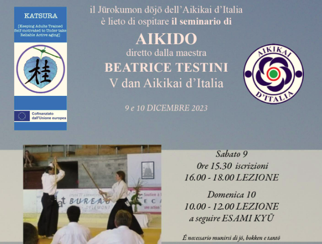 Read more about the article New KATSURA train to trainers in Rome this December!